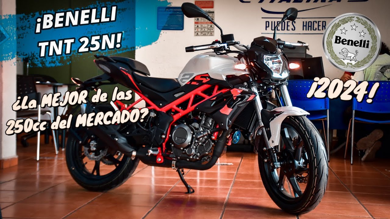 🤩¡Nueva BENELLI TNT 25N 2024!🤩🔥, 😱¿Mejor que Gixxer 250 y Duke 250? 😱💯| Aguacate Motovlogs🥑