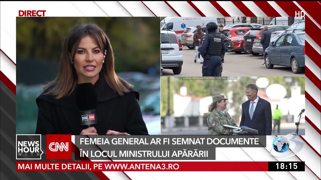 Femeia general ar fi semnat documente în locul ministrului Apărării