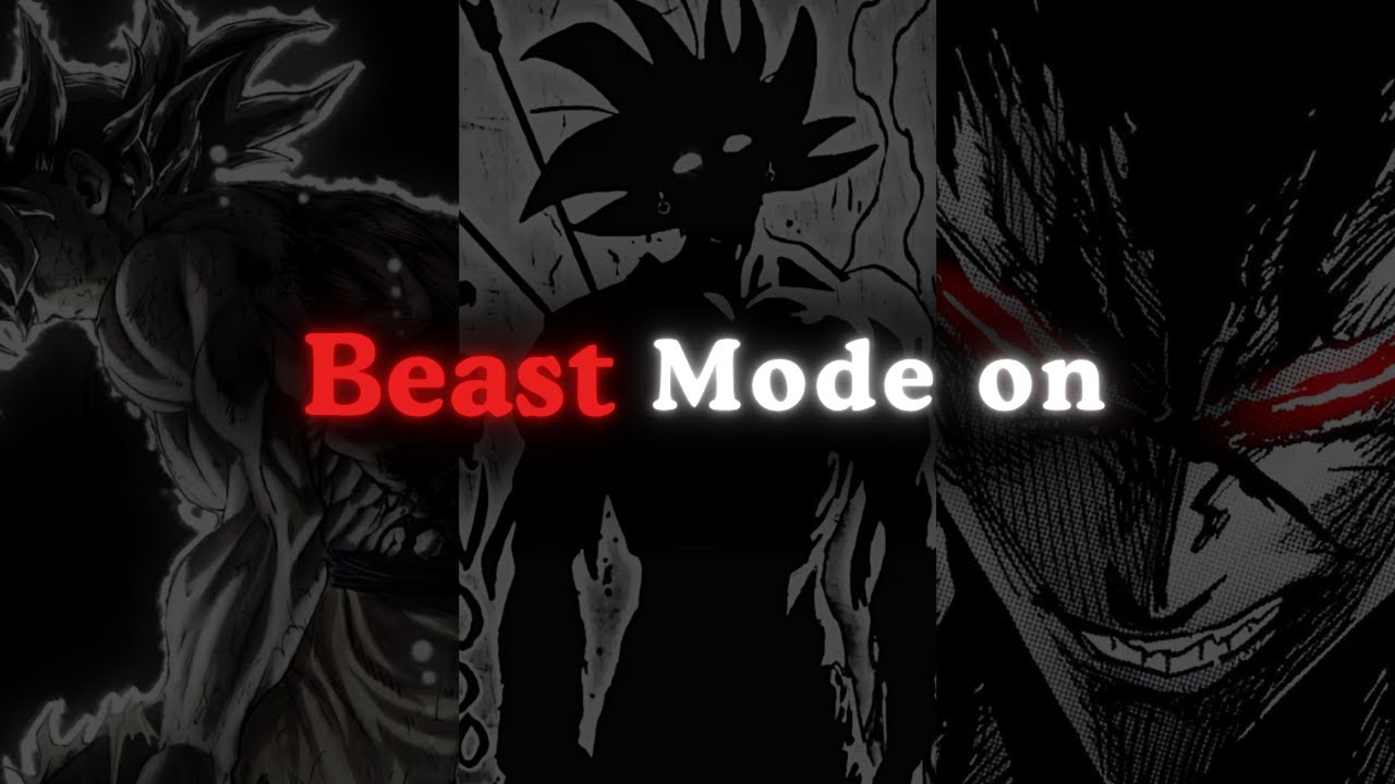BEAST MODE ON ⚡ | Goku Motivational Speech (Saiyan Mindset)
