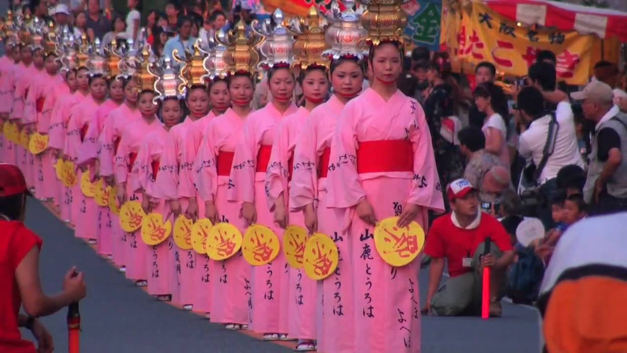 [HD] Yamaga Lantern Festival 08 [山鹿灯籠まつり]