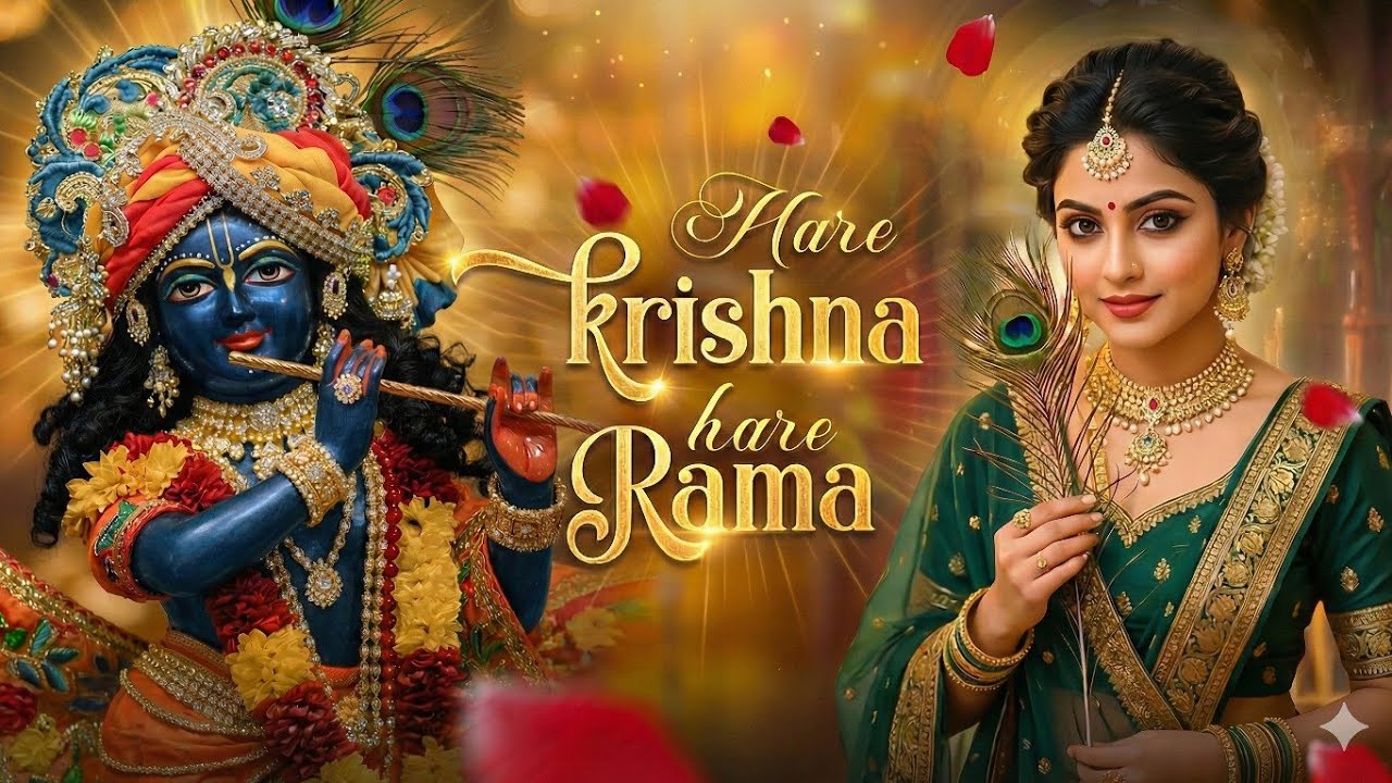 Hare Krishna Hare Rama Mantra || Srila Prabhupada's world || Iskcon Kirtan