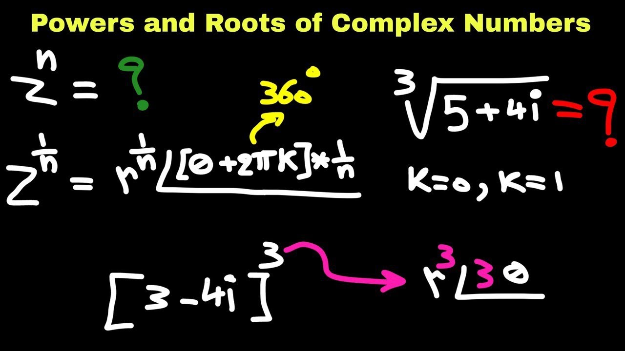 Engineering Analysis: Power and Roots of Complex Numbers - | Kurdish |