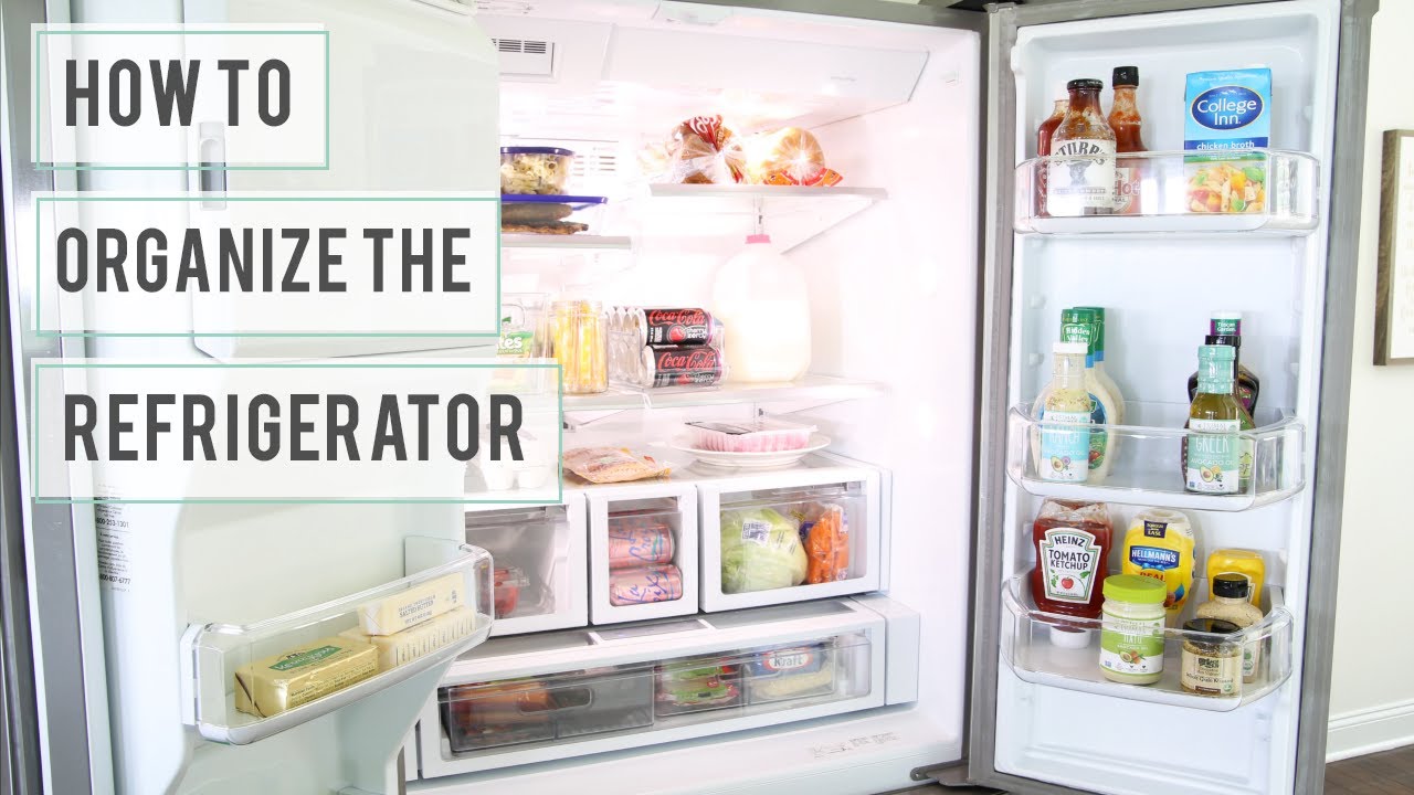 How to Organize the Refrigerator