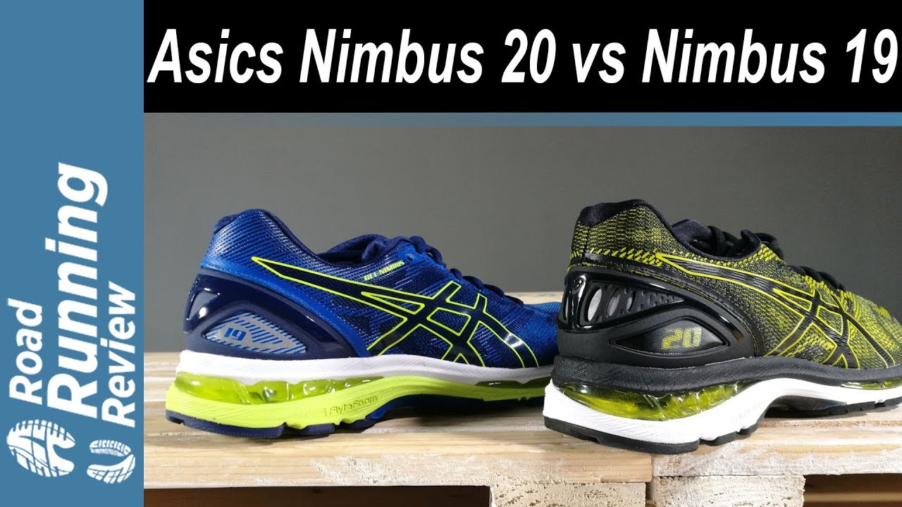 Comparativa Asics Gel Nimbus 19 vs Asics Gel Nimbus 20