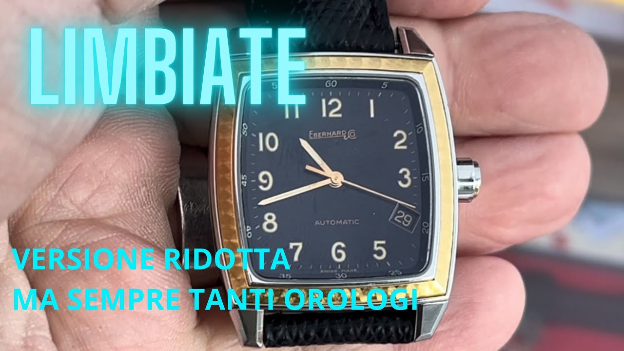 LIMBIATE MERCATINO RIDOTTO CON TANTI OROLOGI