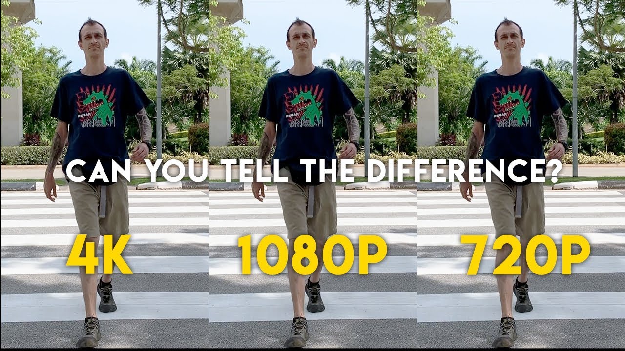 4K, 1080P и 720P — можете ли вы заметить разницу? (Конкурс завершен)