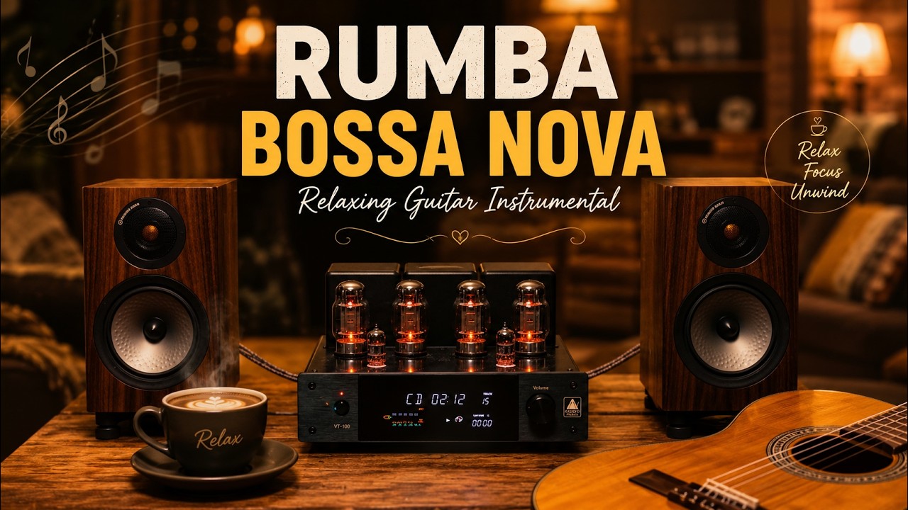 RUMBA BOSSA NOVA | Rumba Guitar | Peaceful Cafe Music to Relax, Focus and Unwind