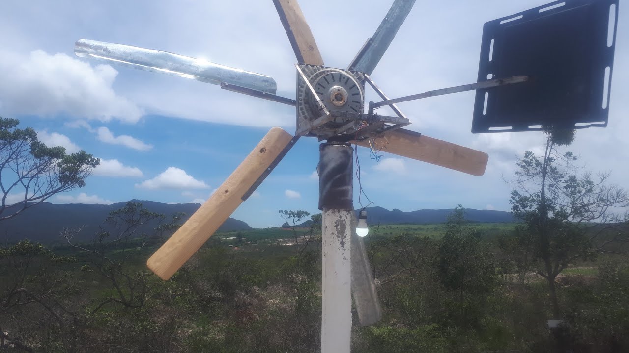 Catavento para gera energia!