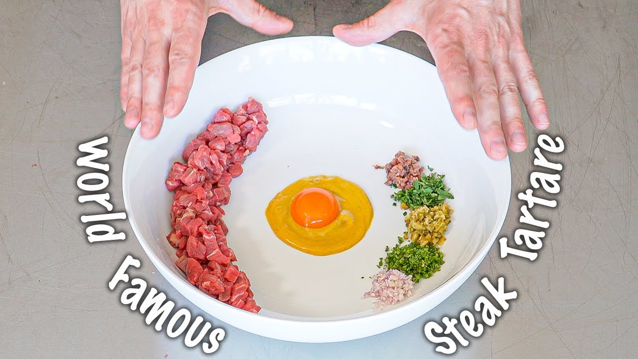 Знаменитый во всем мире стейк тартар