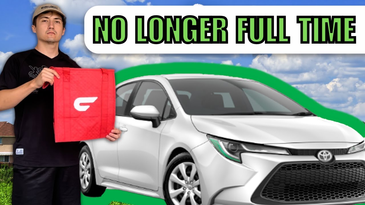 Неделя из жизни водителя DoorDash/Uber Eats, работающего неполный рабочий день, в 2024 году