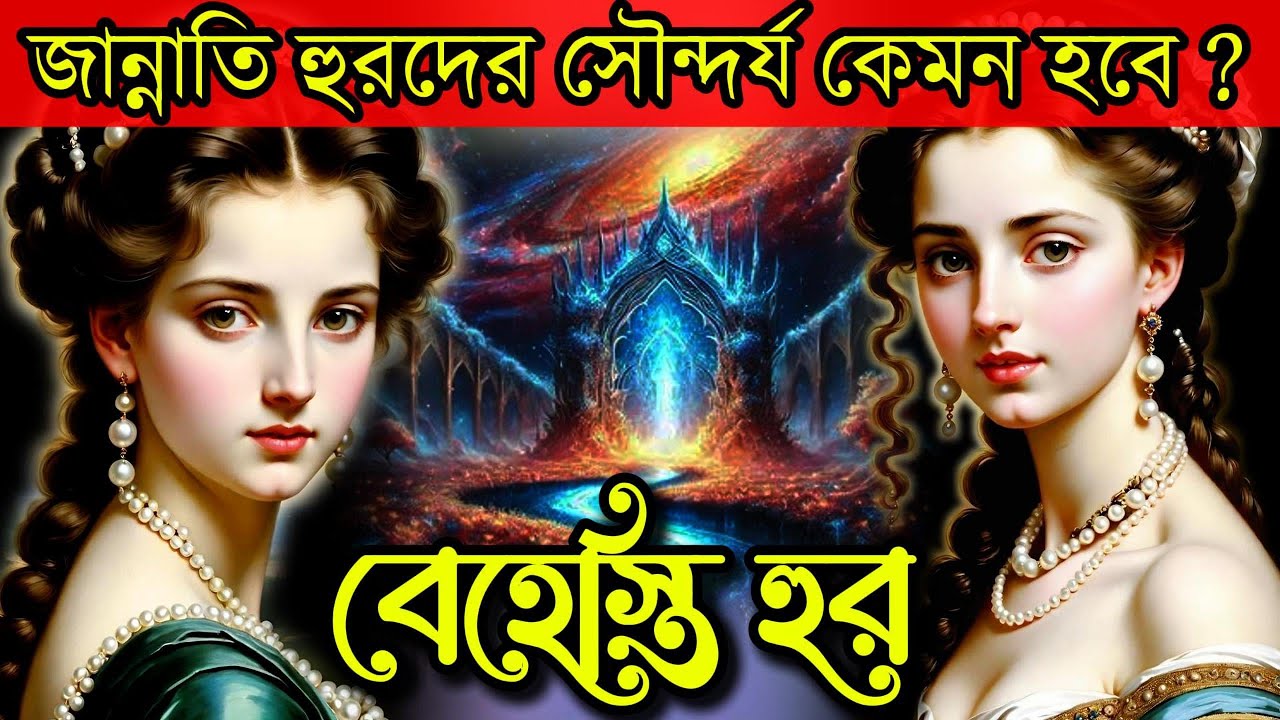 জান্নাতী হুরদের সৌন্দর্য কেমন হবে? | জান্নাতী হুরের বাস্তব বর্ণনা | Behesti Hur | Islamic Video