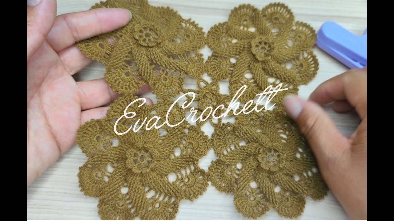 Punto remolino a crochet