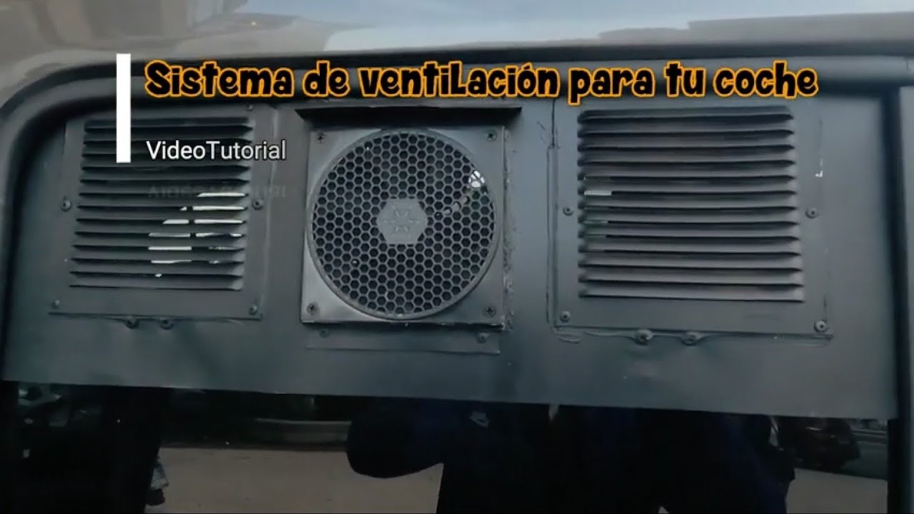 Ventilación camper(para cualquier modelo de coche )