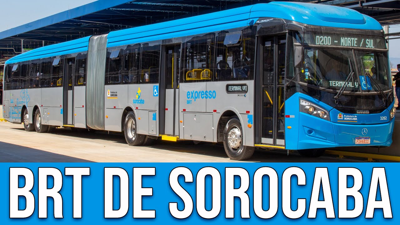 Novo Sistema de Corredor de Ônibus (BRT) de Sorocaba/SP - Eu Fui Conferir #113
