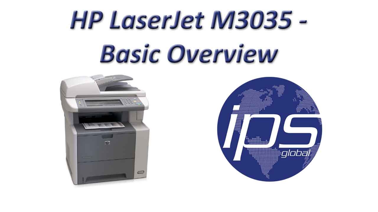 HP M3035 - Basic Overview