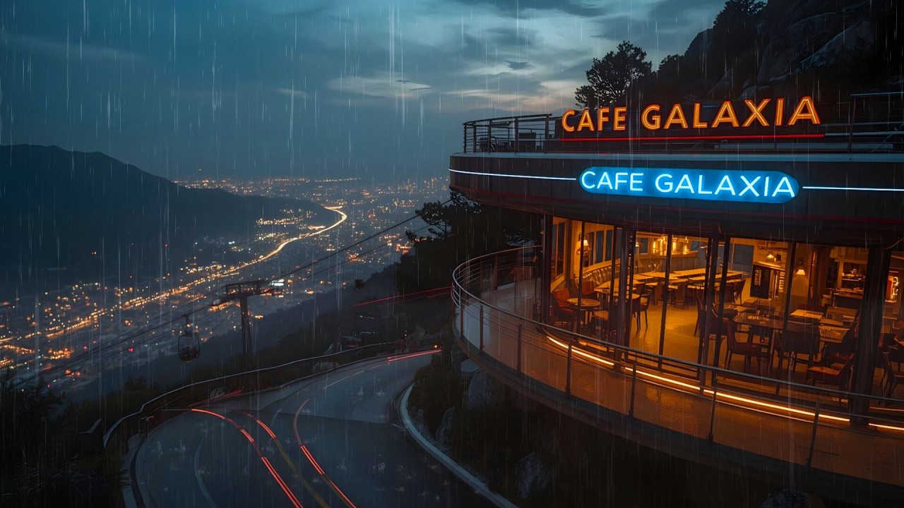 Nostalgic 80s Coffee Shop ☕ Soft Rain & Lofi Beats to Stay Focused