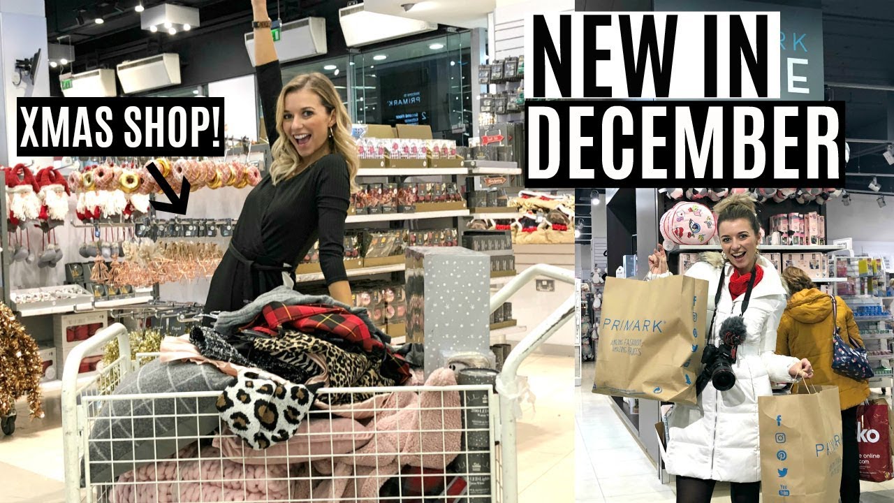 NEW IN PRIMARK DECEMBER 2018 / *CHRISTMAS SHOPPING!*