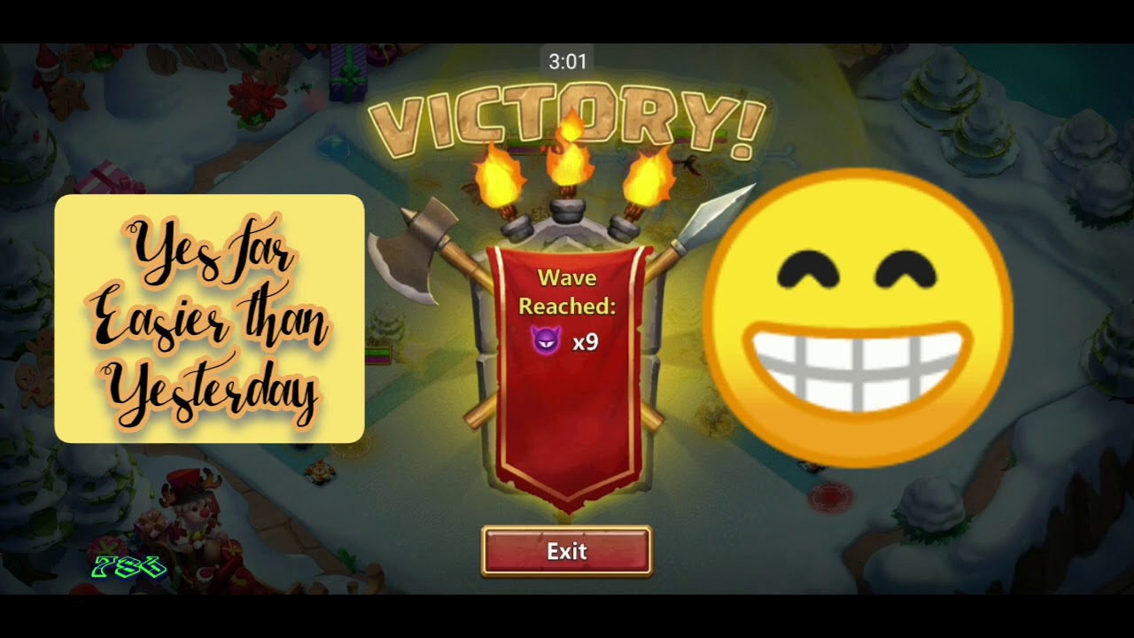 Castle Clash IGG DAY 5 - Line of Defence or Line of Defense? Tower Defence/Defense? F2P friendly???