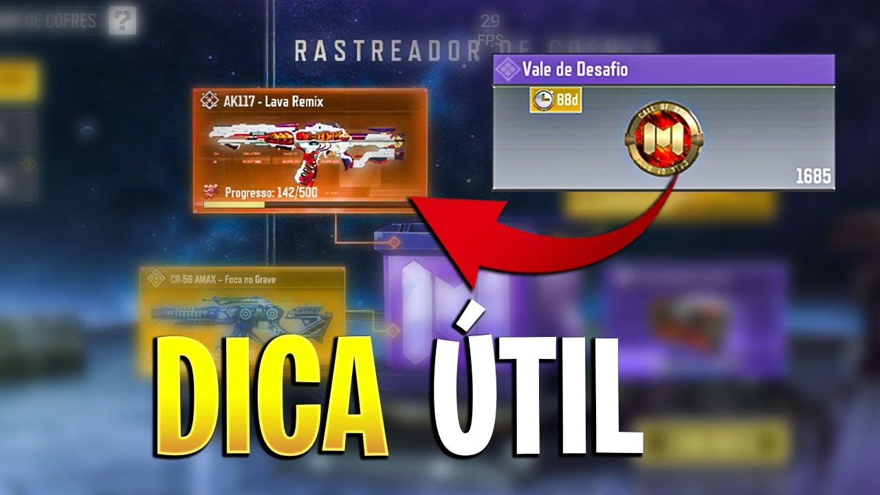DICA ÚTIL PARA MÍTICA GRÁTIS NO COD MOBILE