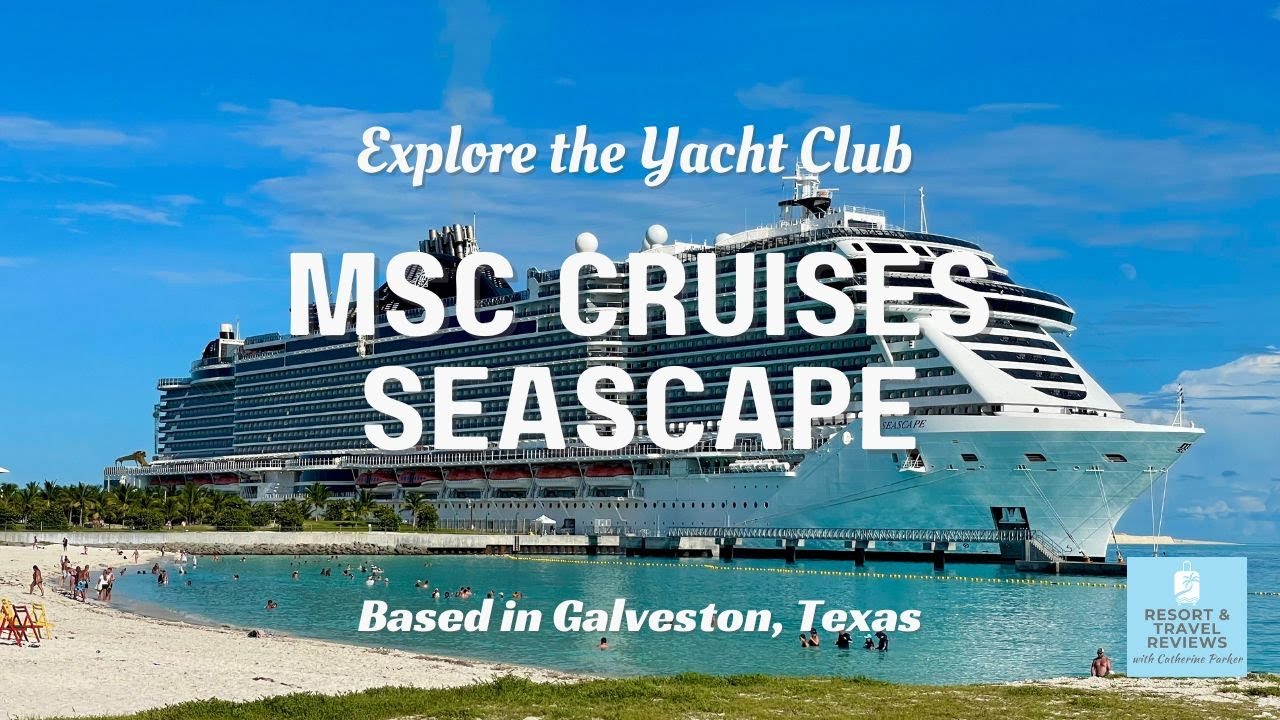 Посетите каюту яхт-клуба на круизном судне MSC Cruises Seascape Now в Галвестоне
