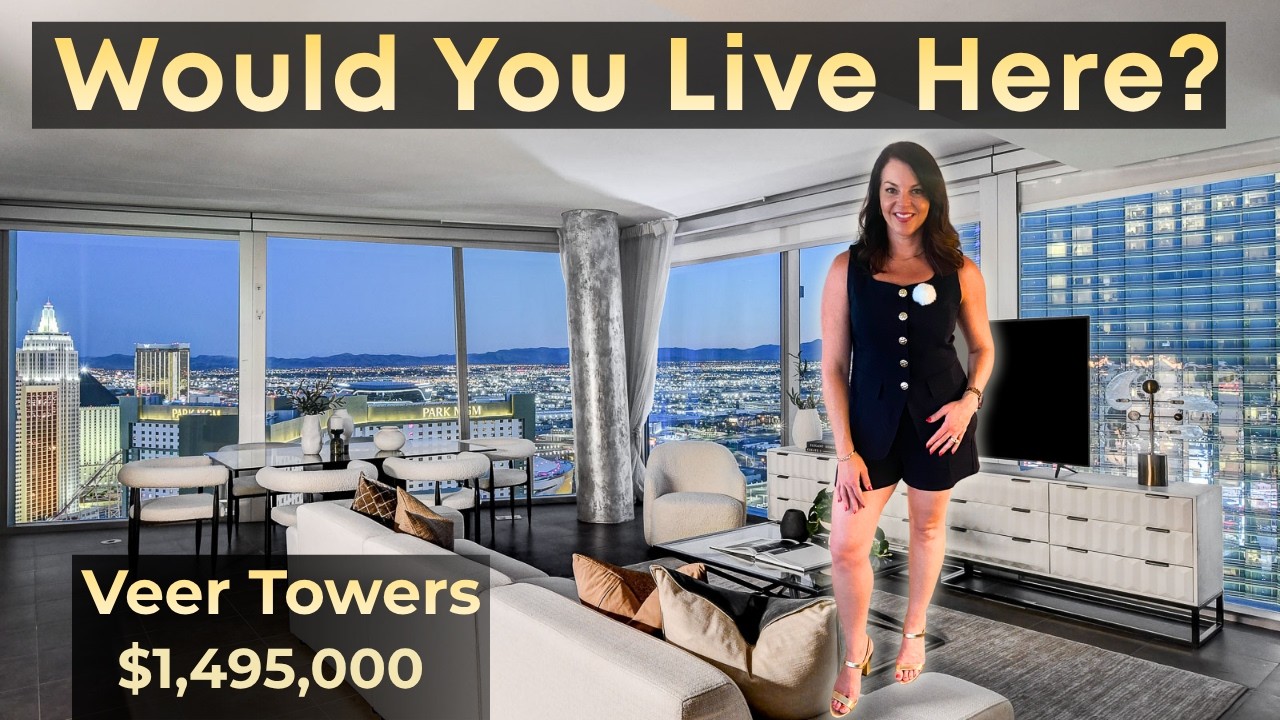 А что, если это ваш обычный день? | Жизнь в Veer Towers, Лас-Вегас | Экскурсия по роскошной кварт...