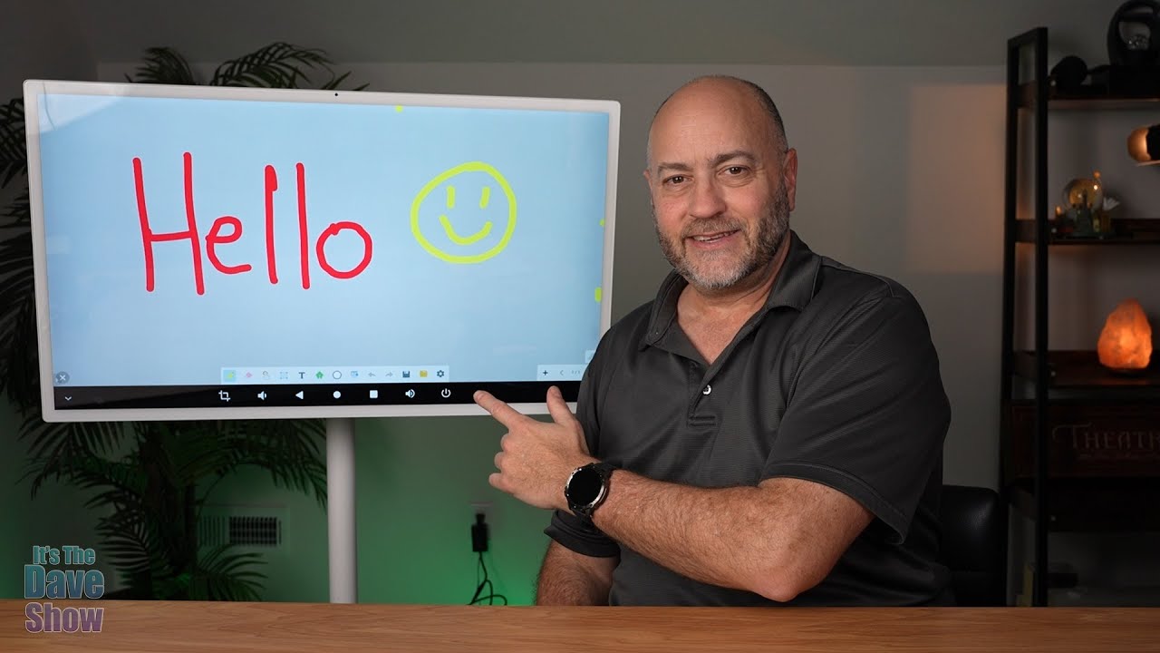 Portable 32 inch monitor Android tablet, it is really cool