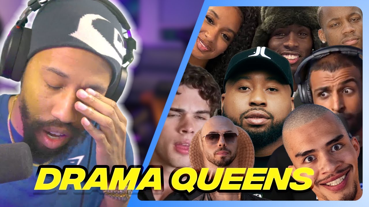 Loser Streamers have drama again... Sneako, Andrew Tate, Kai Cenat, DJ Akademiks, Clavicular