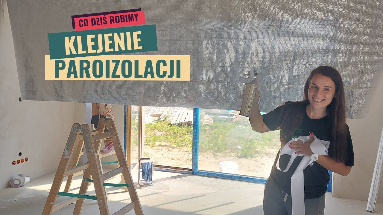 What should I use to glue the vapor barrier? We double-panel the first rooms.