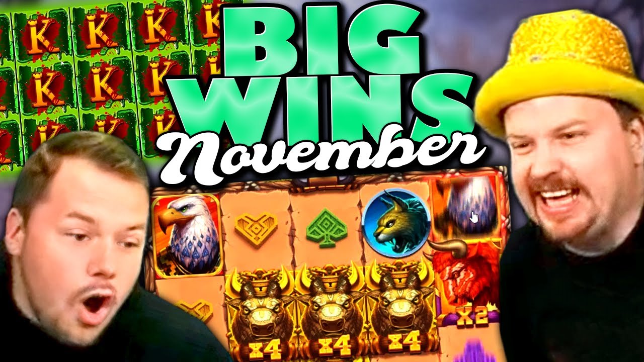 Big Wins November 2025 | Slots & Casino Games Highlights