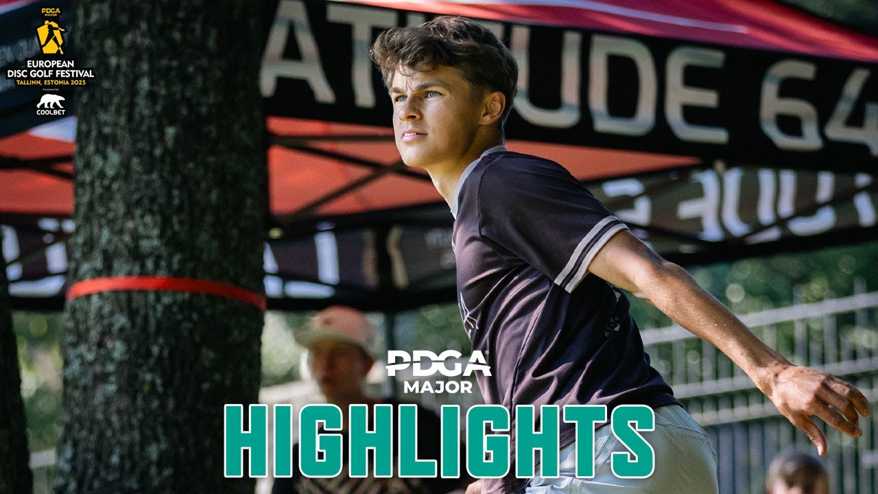 Round 1 Highlights, MPO | 2025 European Disc Golf Festival