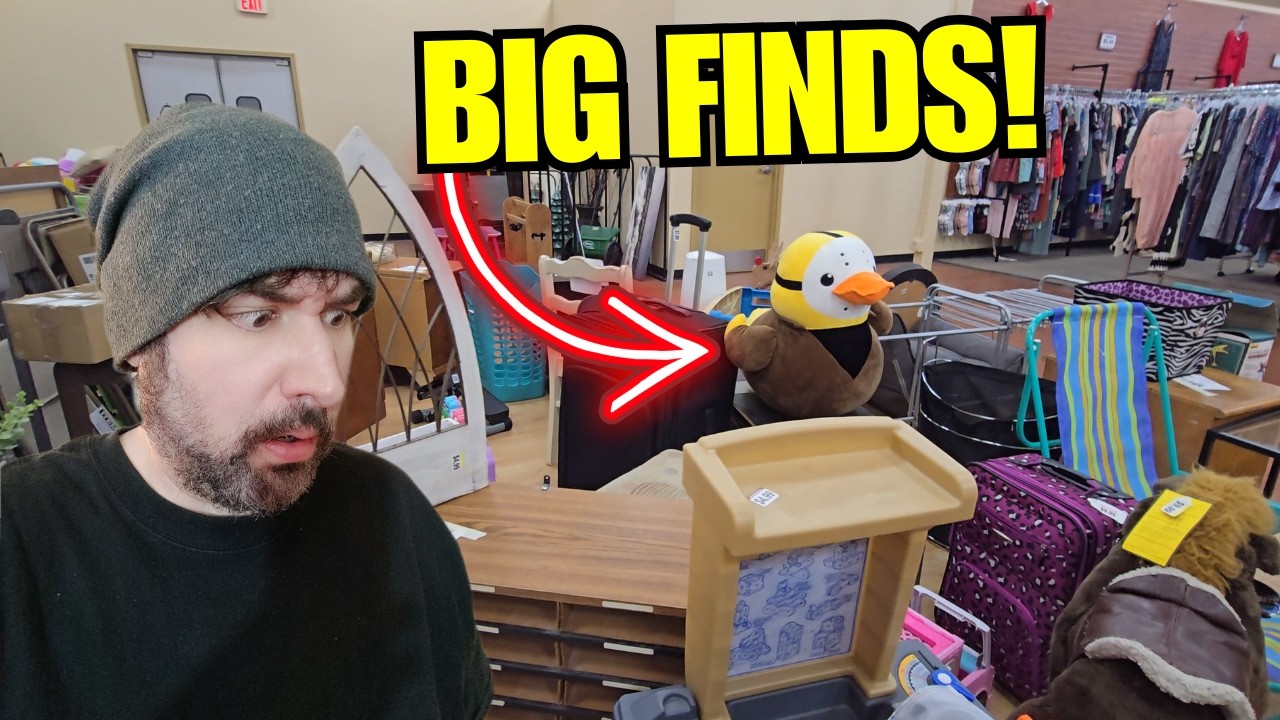 Let's Go Thrifting and Find What Sells on EBAY
