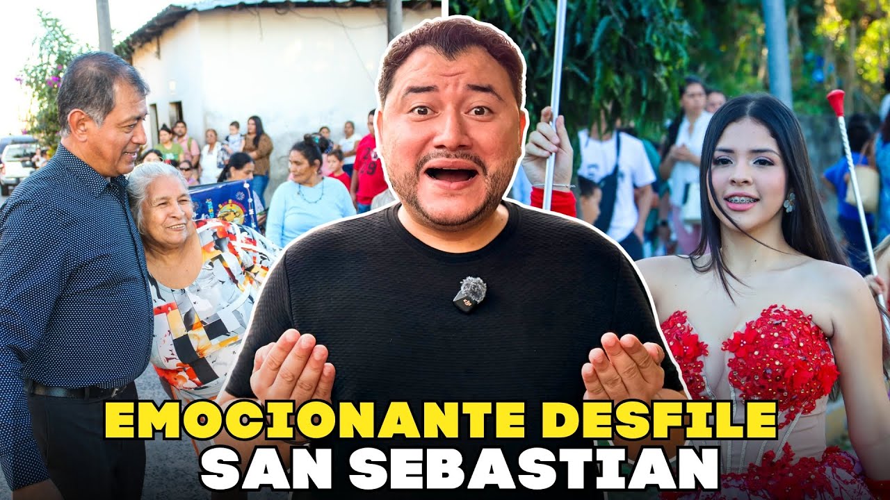 FIESTA EN LA CIUDAD DE LOS TELARES en EL SALVADOR | San Sebastián San Vicente