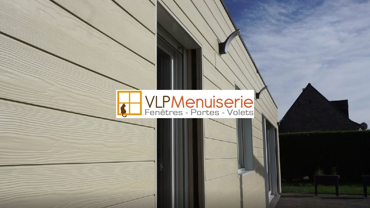 Bardage - revêtement extérieur imitation bois (VLP MENUISERIE).