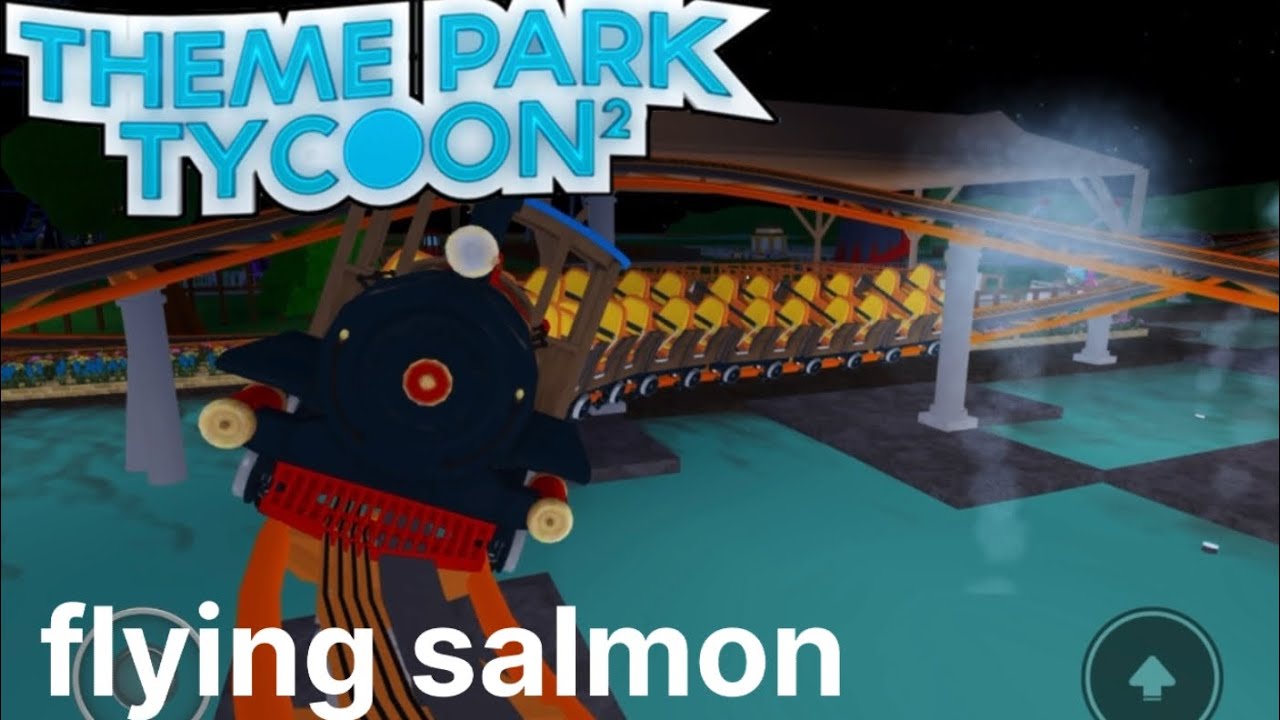 flying salmon zamperla powered coaster-theme park tycoon 2