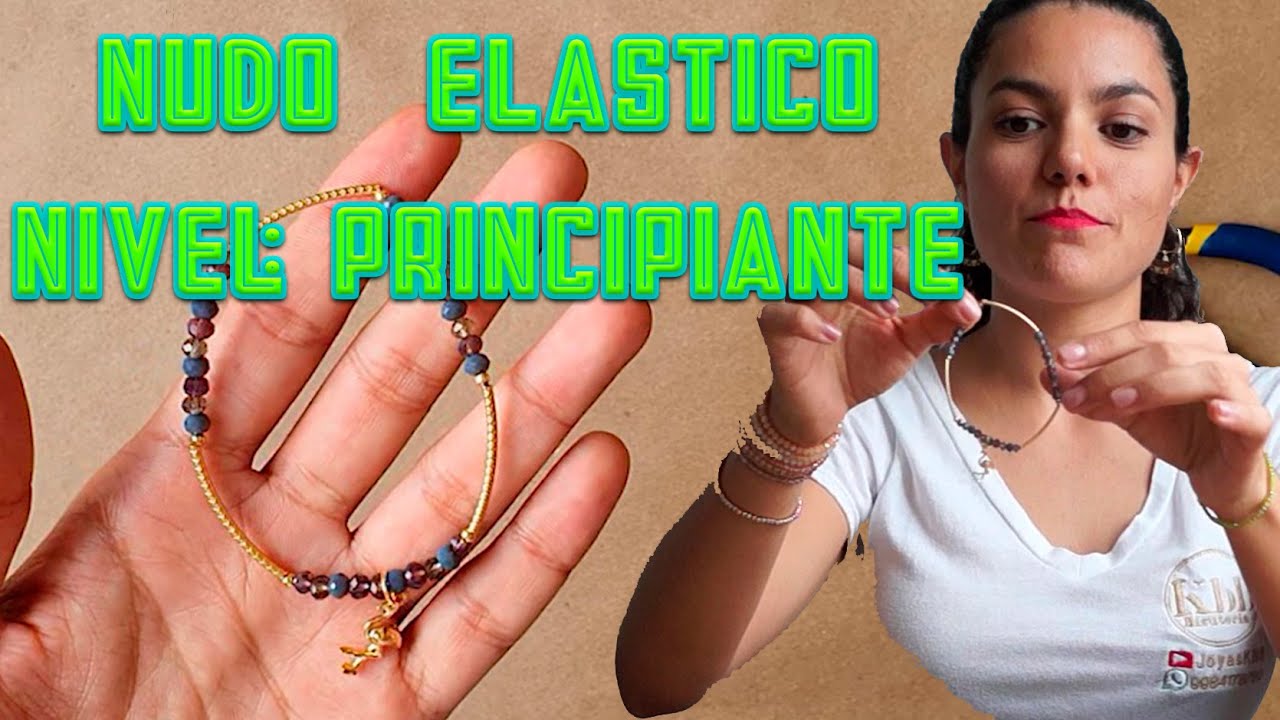 Nudo de hilo elástico paso a paso