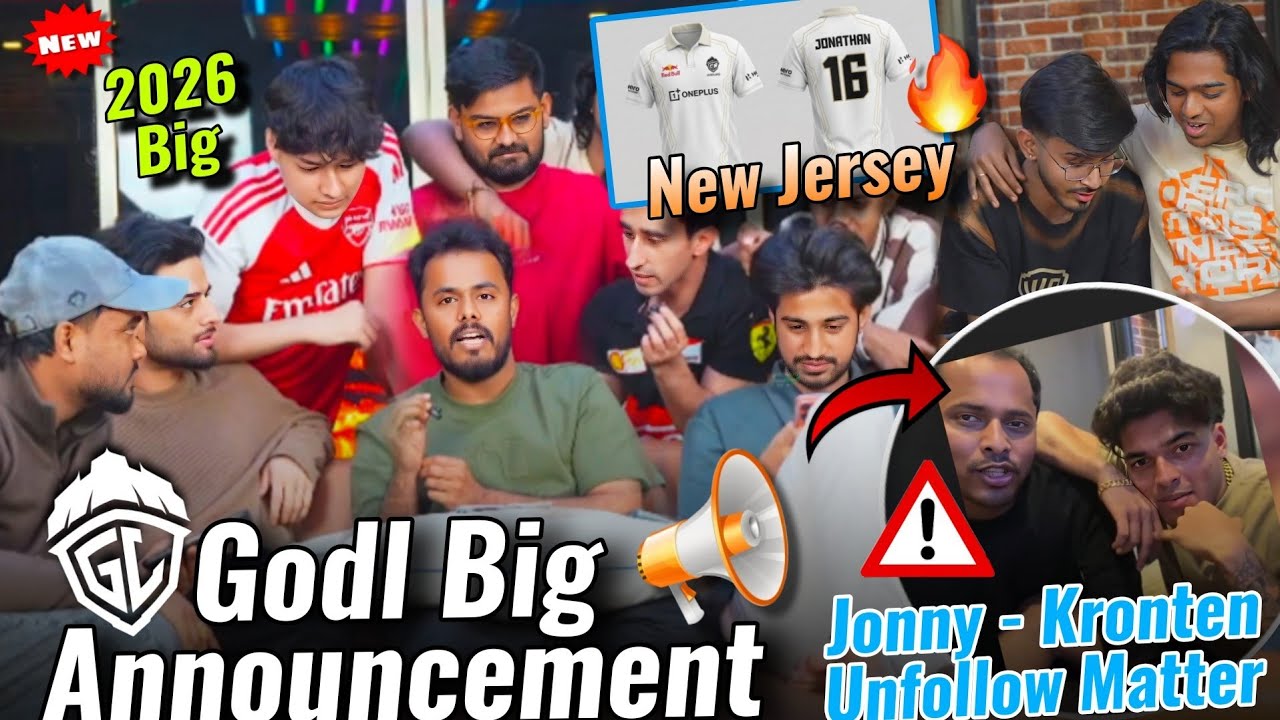 Godl Big Surprise 🔥💛Amar Clarify Jonny - Kronten Internal Matter 🚨 Admino Res.✅ Godl New Jersey😍  