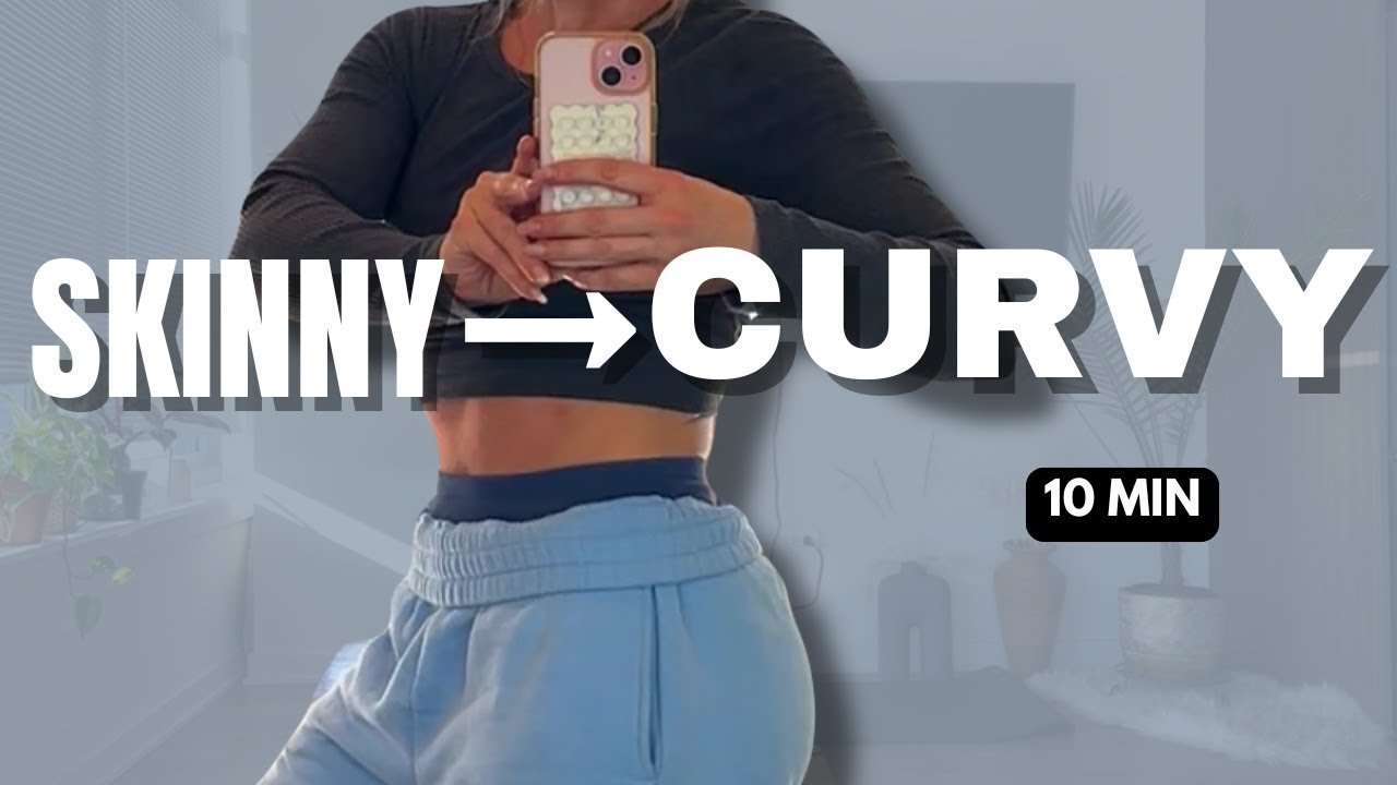 Tired of Being Flat? Do This 10 Min Hourglass Glutes Workout