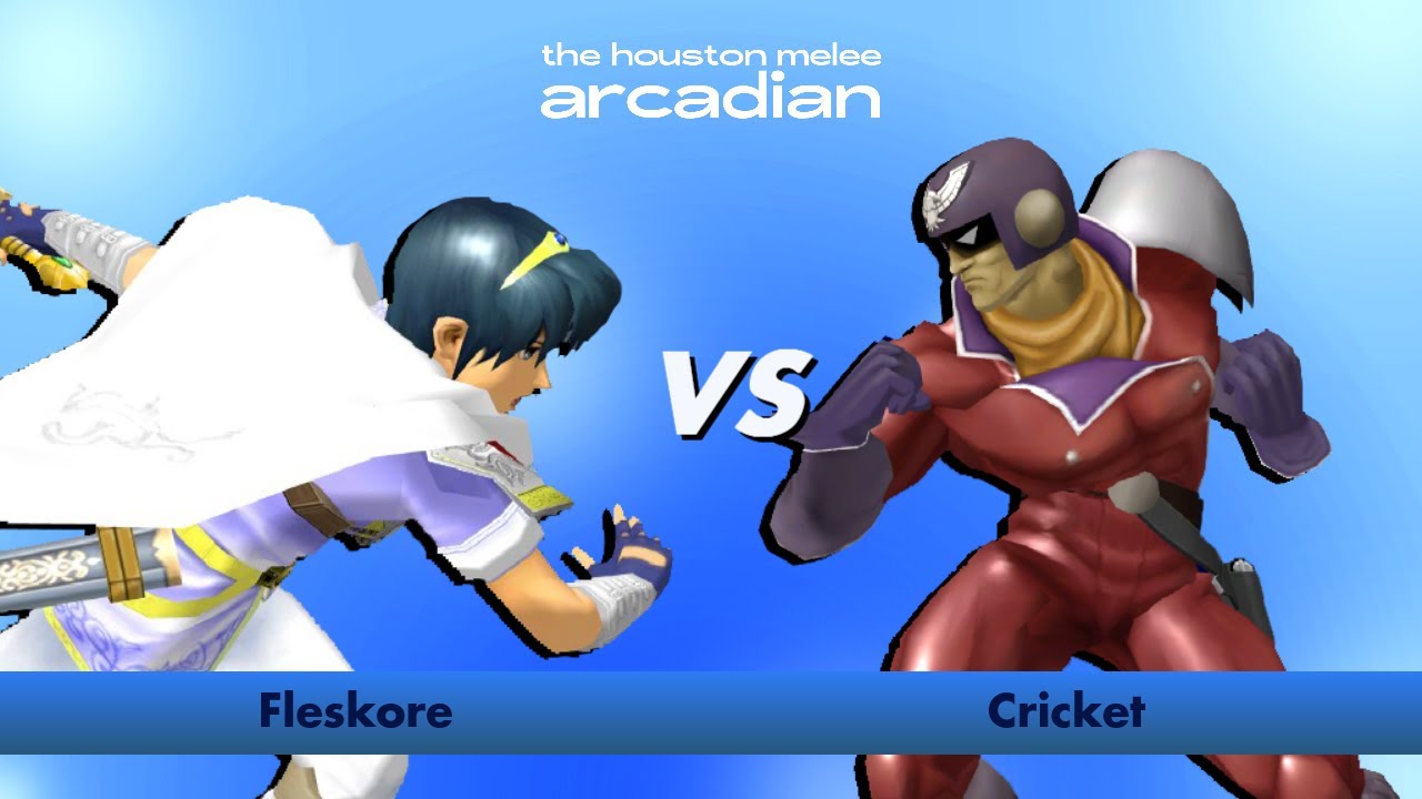Houston Melee Arcadian 2025 - Fleskore (Marth) vs Cricket (Falcon) | Melee Singles Pools