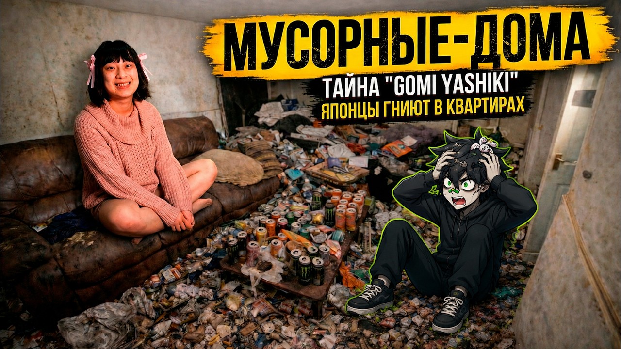 САМАЯ ЧИСТАЯ СТРАНА | Ужас японских квартир-помоек