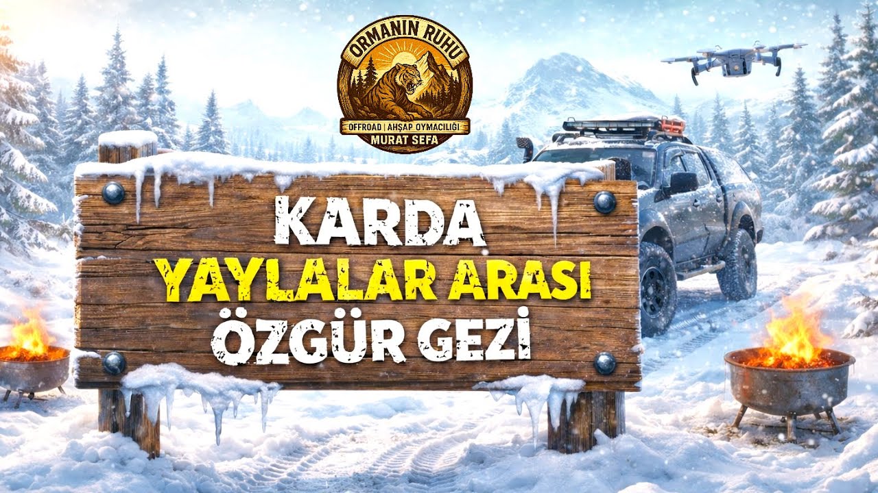 Karda Yaylalar Arası &Ouml;zg&uuml;r Gezi | Offroad, Doğa ve Aileyle Bir G&uuml;n