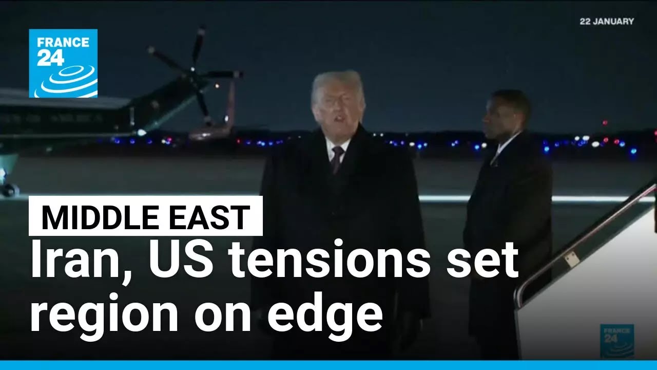 Iran, US tensions set region on edge • FRANCE 24 English