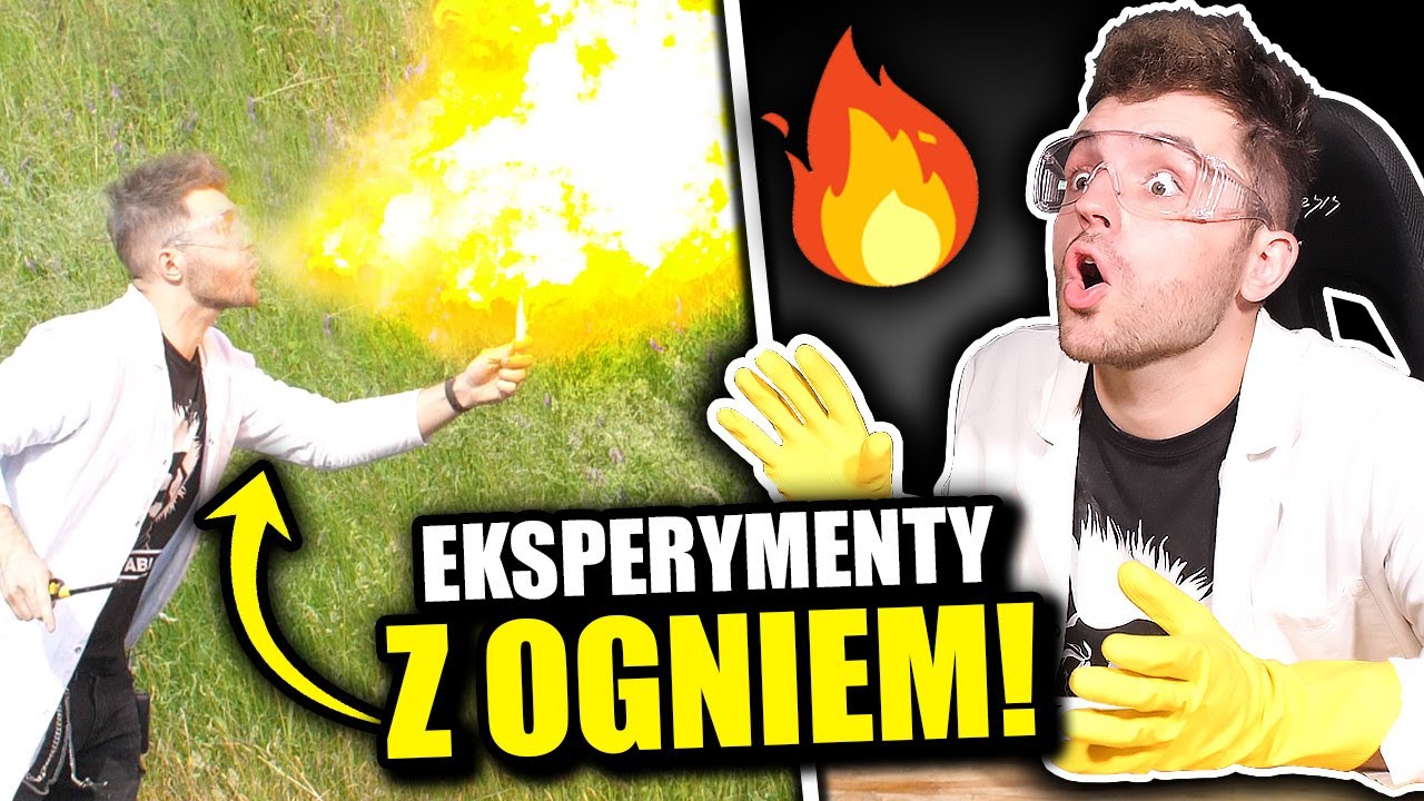 Niesamowite EKSPERYMENTY z OGNIEM!