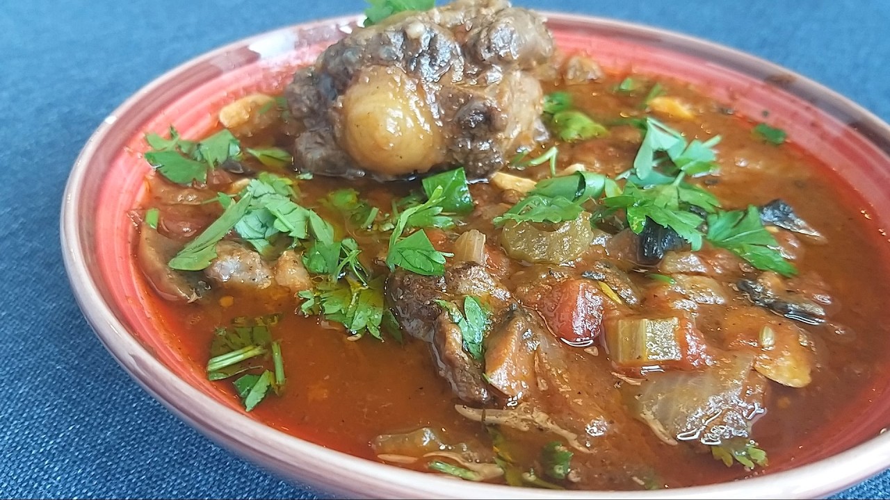 😋 Говяжий Хвост - Рецепт Томленого Бычьего Хвоста ⭐