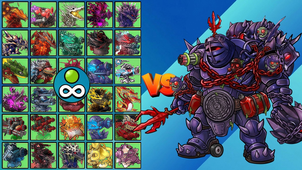 PVZ 1 Fusion 3.6 Challenge!! All Plants Fusion VS Ultimate Obsidian Gargantuar 3M Hp - Who Will Win?