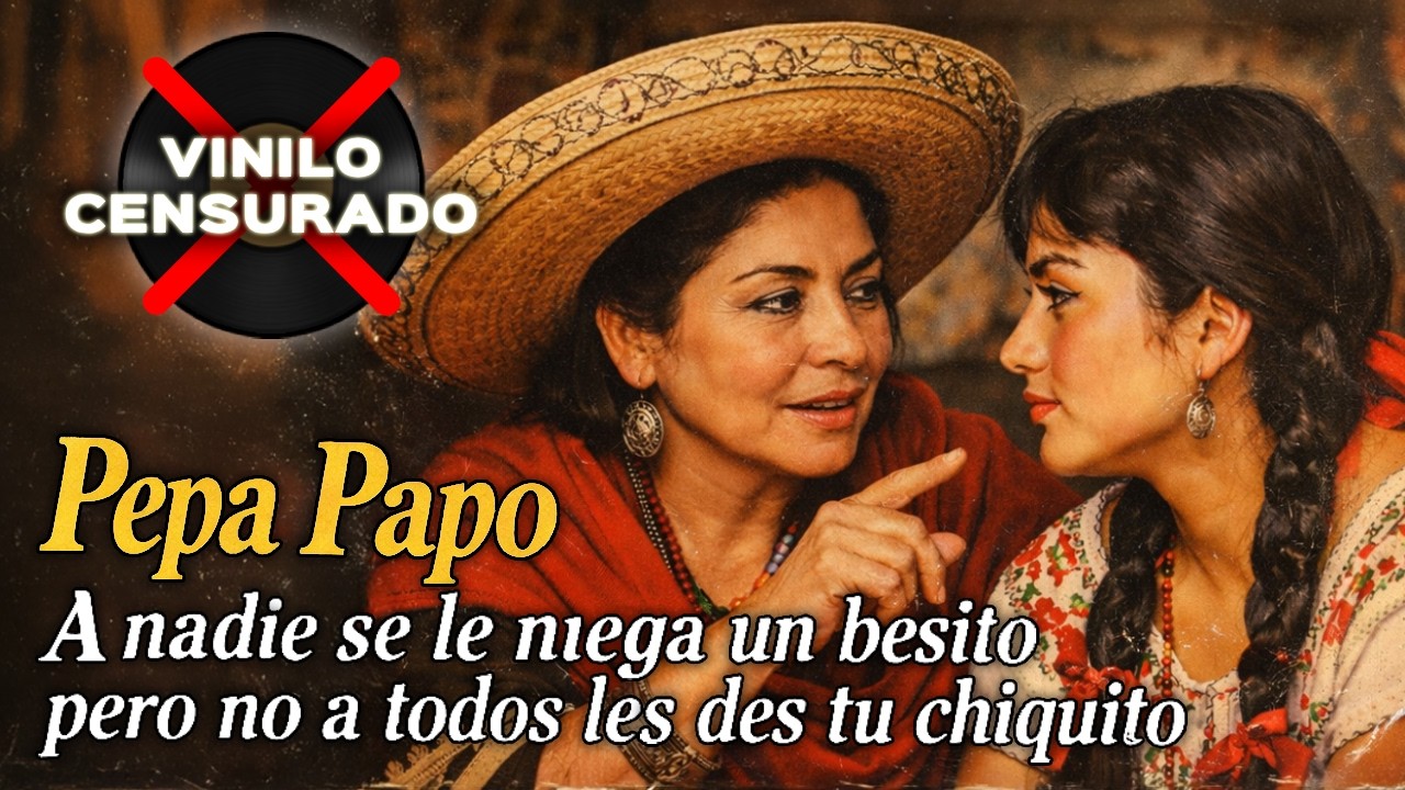 A NADIE SE LE NIEGA UN BESITO, PERO NO A TODOS LES DES TU CHIQUITO - Pepa Papo (1970)