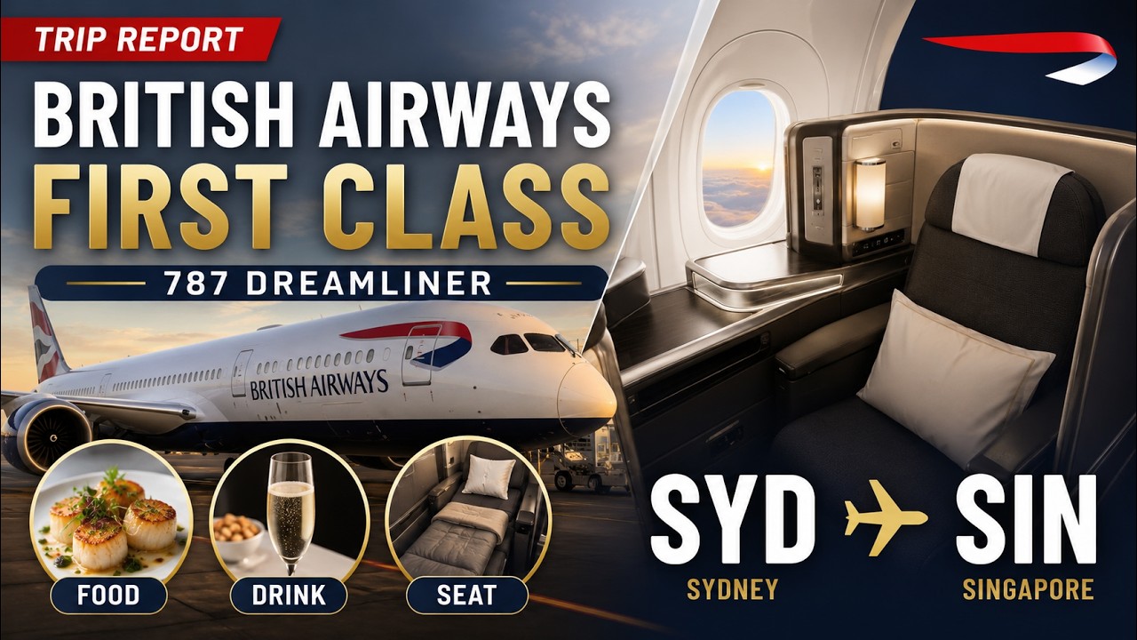British Airways First Class 787 review to Singapore: Trip Report