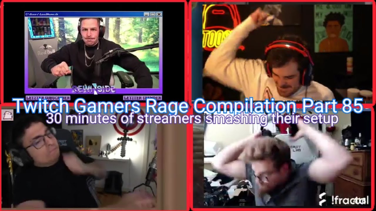 Подборка Twitch Gamers Rage, часть 85