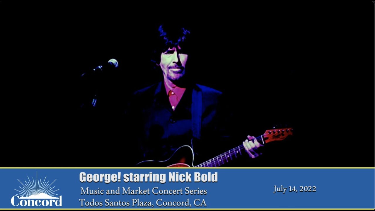 George! 7/14/22 - Music and Market Concert Series at Todos Santos Plaza in Concord, CA
