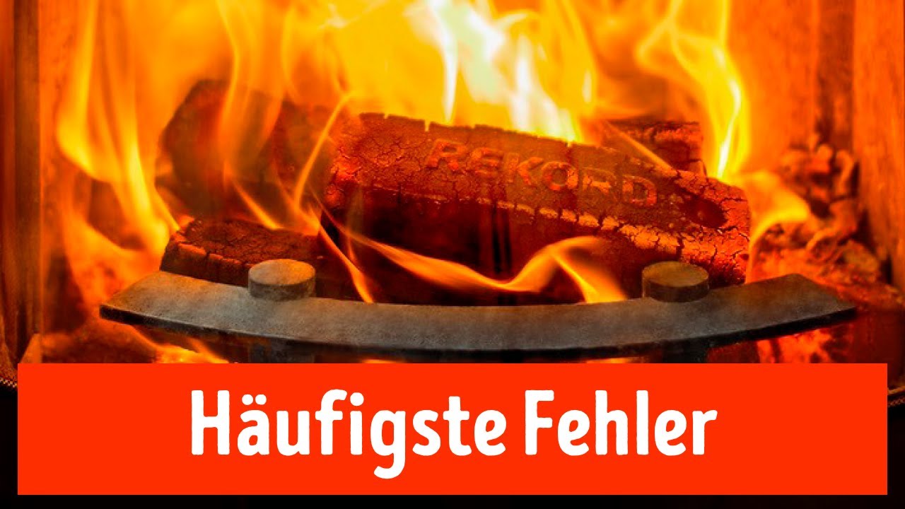 Kaminofen & Kachelofen: Die h&auml;ufigsten Fehler beim Heizen