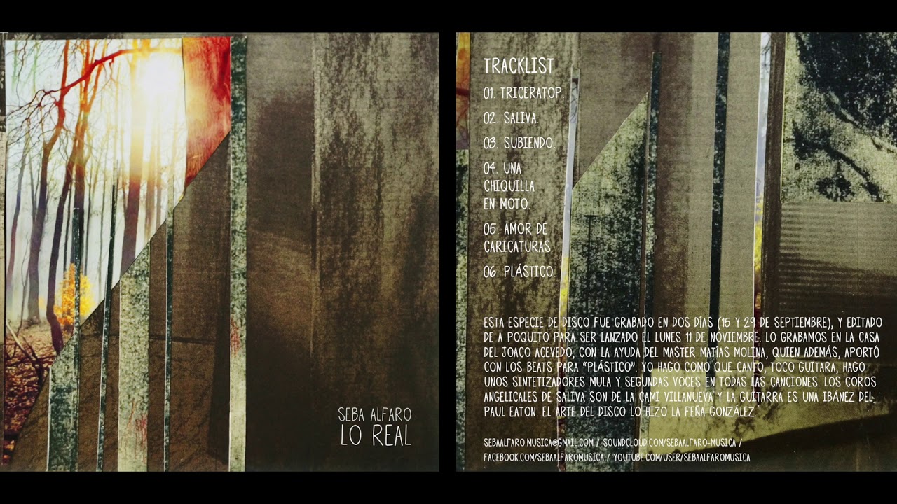 Seba Alfaro - Lo Real (ep - 2013)